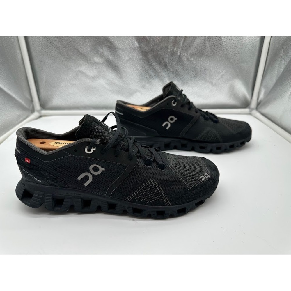 On Running Cloud X Black Sneakers Womens 8.5 40.99701 Training Shoes - Picture 4 of 9